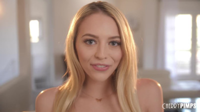 Hot Petite Blonde Teen  Lily Larimar Loves Masturbating With Glass Dildo