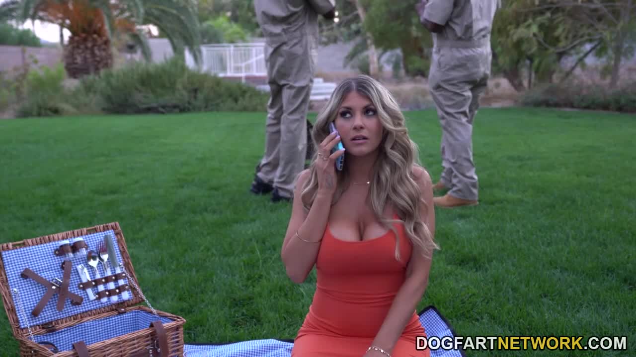 Busty Cougar Kayla Kayden's Picnic Turns Double Penetration With Gardeners' BBC Free Porn Videos | ePornHot.