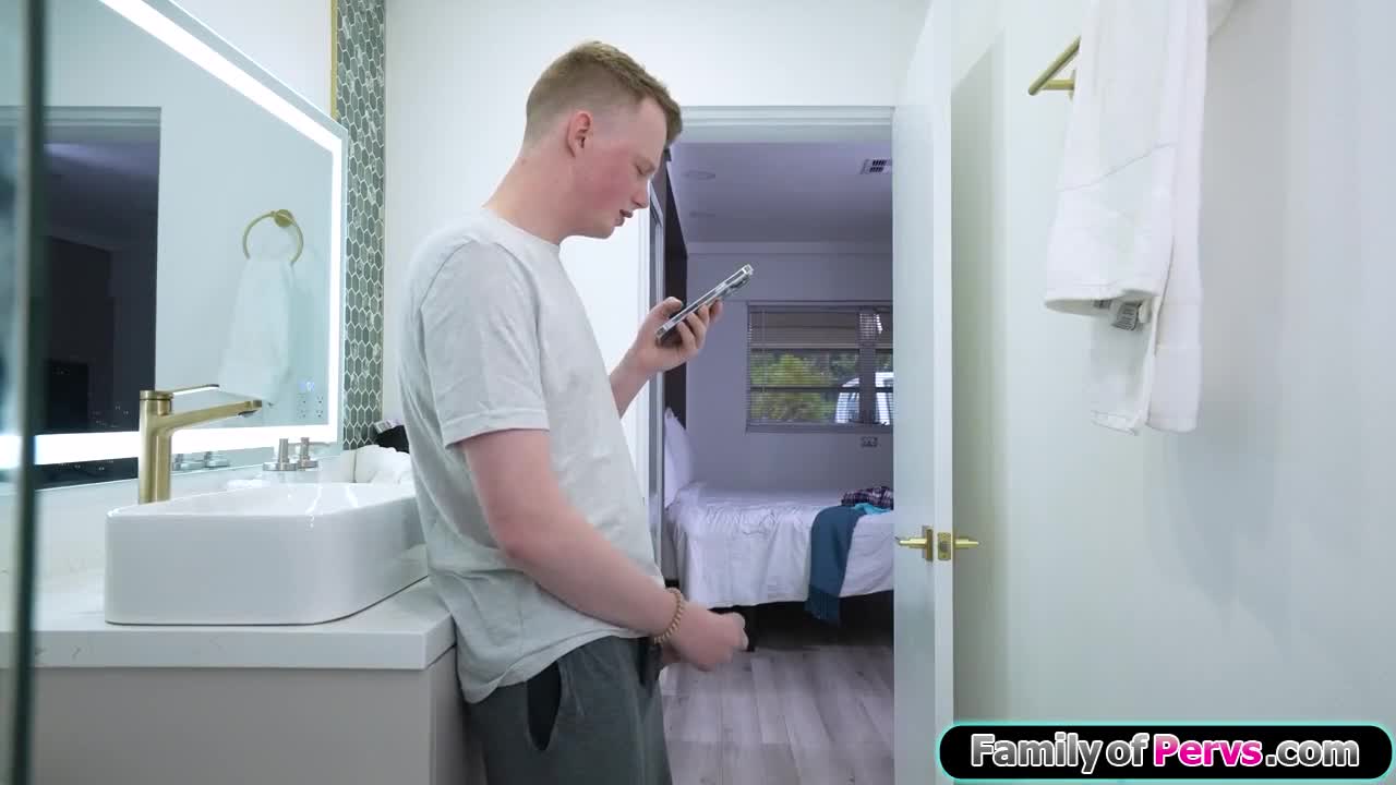 Hot blonde stepsis Bambi Barton helps stepbro with his boner problem Free Porn Videos | ePornHot.