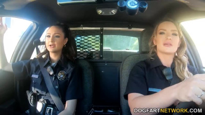 Police Officer Cali Carter Let Bad Boys To Poke All Her Holes