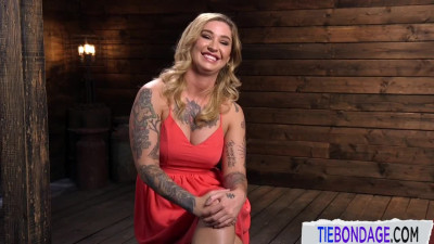 Kleio Valentien tormented by maledom in the sex dungeon