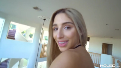 Abella Danger steamy anal sex on the couch