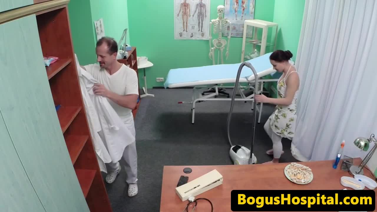 European cleaner babe gets fucked by the horny doc  Free Porn Videos | ePornHot.