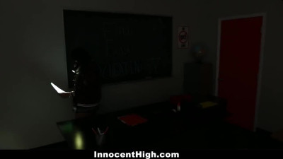 Sub schoolgirl roughly fucked by teacher in the classroom 