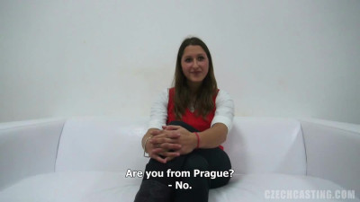 Casting Czech Michaela Gets Horny During Interview