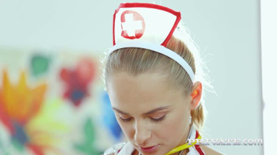 Nurse Ivana Sugar Passes the asspounding Test