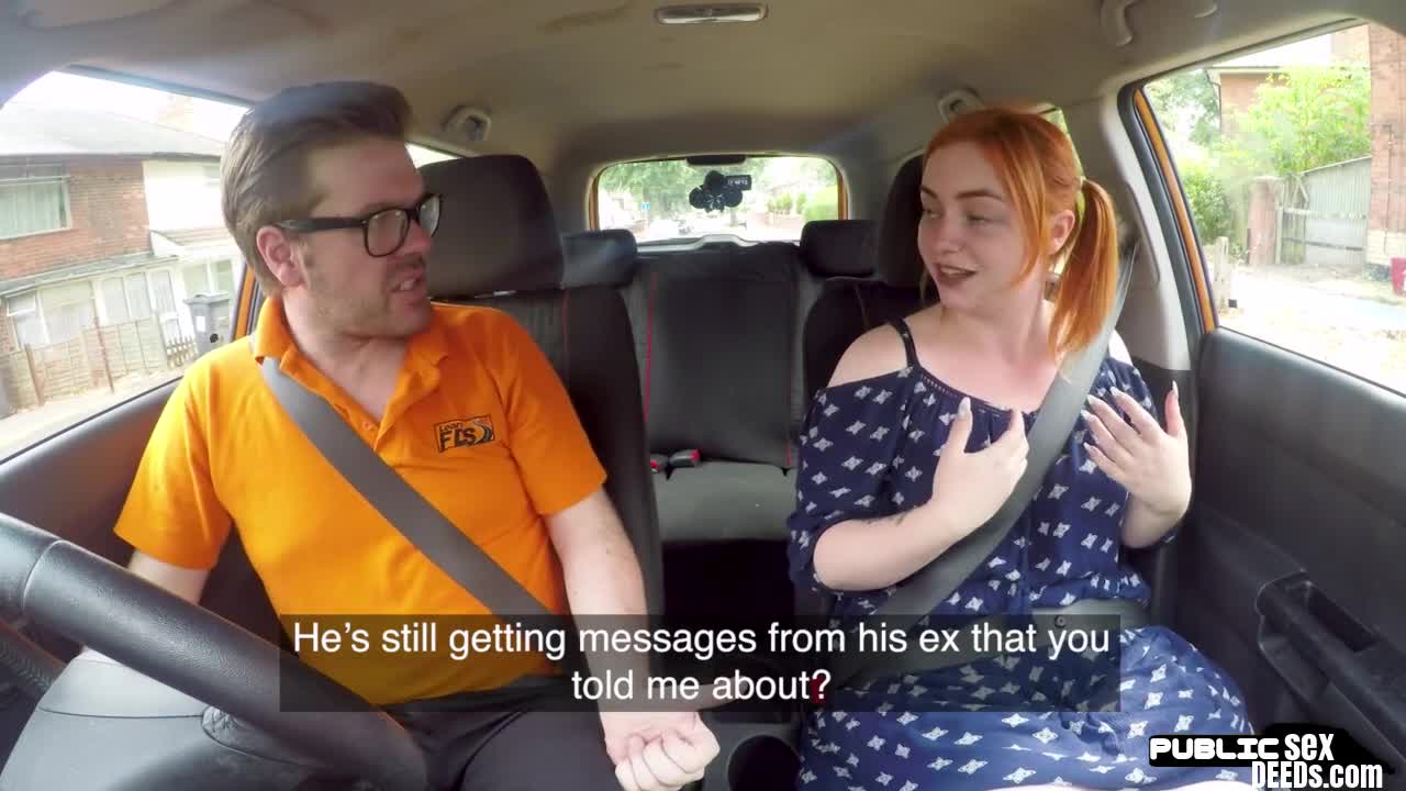 Chubby redhead with big ass public fucked in car by driving instructor Free Porn Videos | ePornHot.