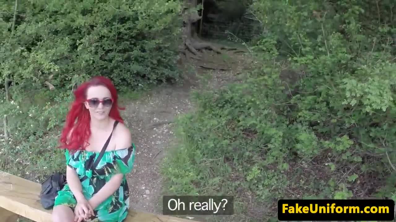 Busty Brit redhead fucked on the grass by police officer  Free Porn Videos | ePornHot.