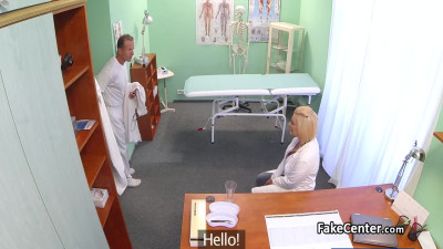 Horny young nurse fucked by the doctor