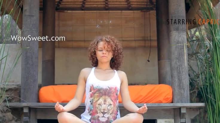 Passionate wet yoga for this gorgeous curly haired babe Free Porn Videos | ePornHot.