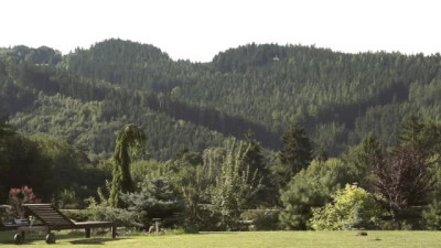 Farm girl masturbatign on a ranch