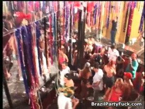 Horny sexy ass latinas fucked at the carnival in Brazil