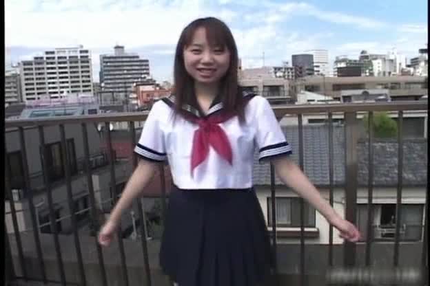 Cute japanese schoolgirl in uniform goes solo on the bed Free Porn Videos | ePornHot.