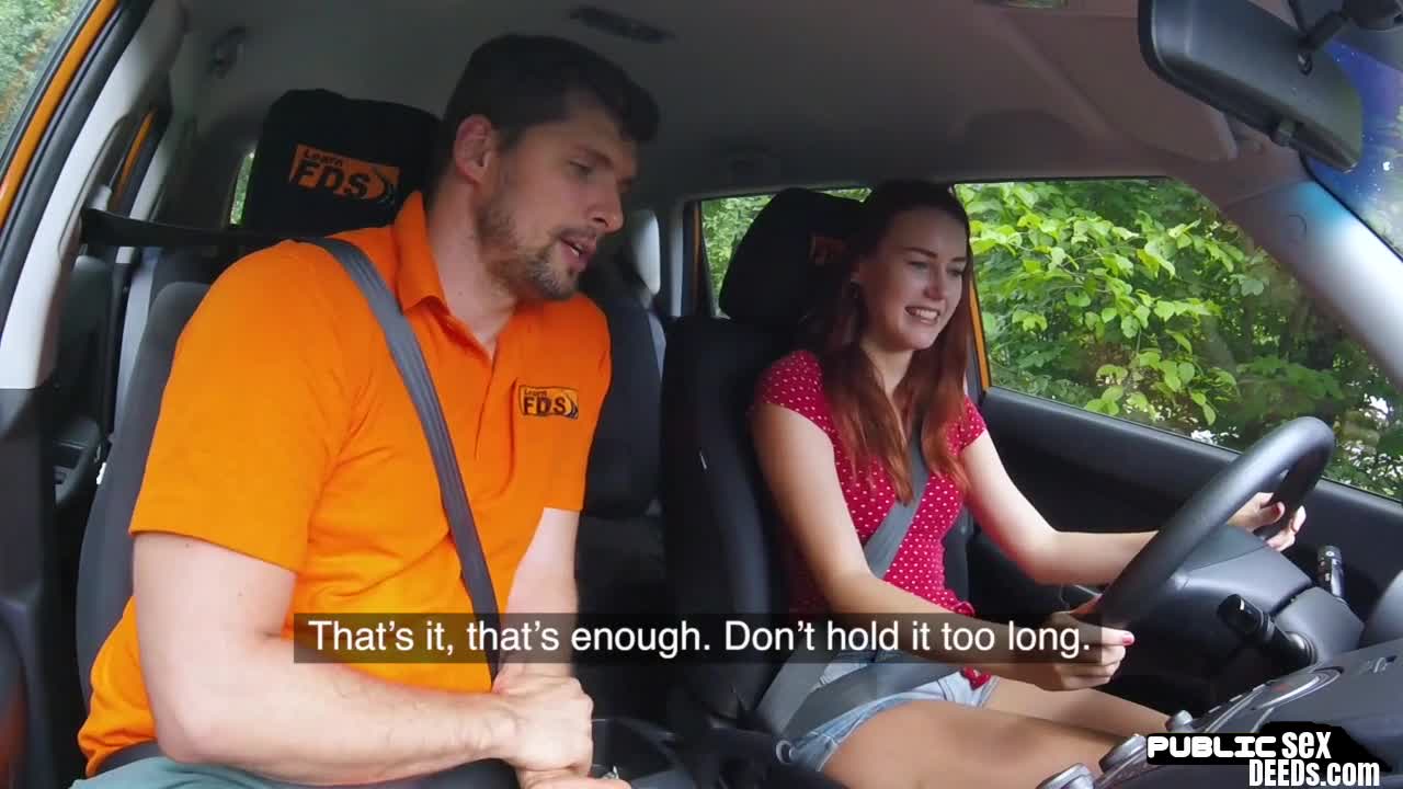 Czech red-head blows off and screws her driving tutor Free Porn Videos | ePornHot.