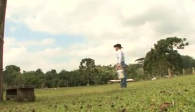 Country girl doing anal on the farm