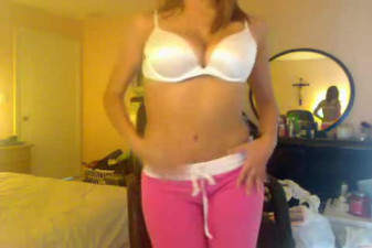 Amateur Teen Playing On Webcam