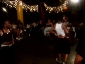 Ebony sex party in the town 