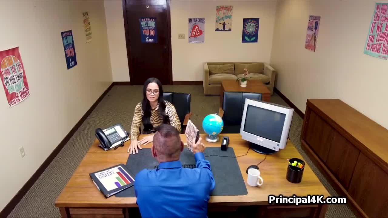 Principal fucks hot MILF Jazmine on his desk Free Porn Videos | ePornHot.