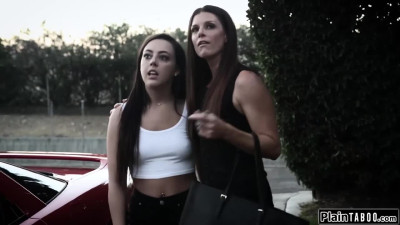 MILF India Summer offers her stepdaughter Whitney Wright to a stranger